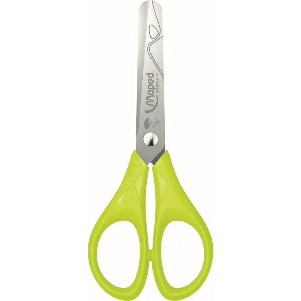 Maped Essentials Pulse 13cm green left-handed school scissors