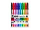 Meeco Trix 1.0mm Assorted Ballpoint Pens Pack of 10 Front Packaging Meeco Trix 1.0mm assorted colour ballpoint pens pack of 10 shown in front packaging
