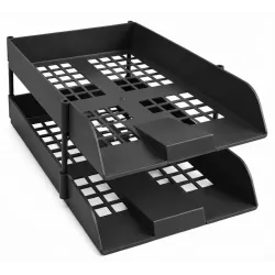NEXX Letter Tray Set Plus Risers - Black NEXX Letter Tray Set Plus Risers - Black