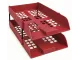 NEXX Letter Tray Set Plus Risers - Red