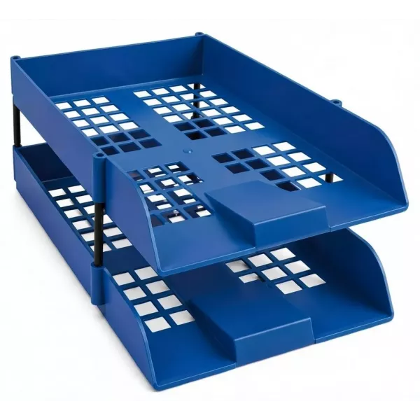 NEXX Letter Tray Set Plus Risers - Royal Blue
