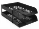 NEXX Letter Tray Set Plus Risers - Black NEXX Letter Tray Set Plus Risers - Black