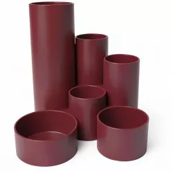 NEXX Desk Organiser Round-Up - Burgundy