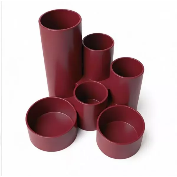 NEXX Desk Organiser Round-Up - Burgundy