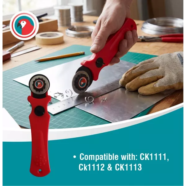 PARROT Plastic Rotary Craft Knife PARROT Plastic Rotary Craft Knife
