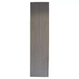 Full-length Parrot AP0624LO Light Oak acoustic slatted wall panel measuring 600 x 2400mm