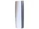 Parrot JA0507 paper hand towel dispenser front view Parrot JA0507 white plastic paper hand towel dispenser front view with viewing window