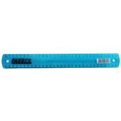 Parrot Plastic Ruler 30cm Blue Transparent Metric Measuring Ruler Parrot Plastic Ruler 30cm Blue Transparent Metric Measuring Ruler