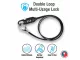 Parrot Double Loop Lock Parrot AL6300 double loop lock extended cable view