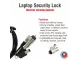 Parrot Laptop Security Cable Lock AL6303 Parrot AL6303 laptop security cable lock with key and steel cable