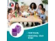 Children using Parrot Counting Cubes for stacking, pattern building and early numeracy learning
