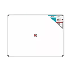 Parrot Magnetic Whiteboard 600x450mm BD0920 Parrot BD0920 Magnetic Whiteboard 600x450mm front product view