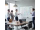 Parrot BD0920 magnetic whiteboard shown in an office meeting and presentation environment