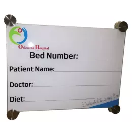 Parrot Hospital Glass Bed Board with Print - A3