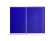 PARROT Display Case Pinning Board 1500 X 1200mm - Blue PARROT Display Case Pinning Board 1500 X 1200mm - Blue