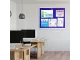 PARROT Display Case Pinning Board 1500 X 1200mm - Blue PARROT Display Case Pinning Board 1500 X 1200mm - Blue