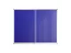 PARROT Display Case Pinning Board 1500 X 1200mm - Blue PARROT Display Case Pinning Board 1500 X 1200mm - Blue