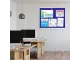 PARROT Display Case Pinning Board 1500 X 1200mm - Blue PARROT Display Case Pinning Board 1500 X 1200mm - Blue