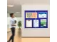 PARROT Display Case Pinning Board 1500 X 1200mm - Blue PARROT Display Case Pinning Board 1500 X 1200mm - Blue