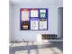 PARROT Display Case Pinning Board 1500 X 1200mm - Blue PARROT Display Case Pinning Board 1500 X 1200mm - Blue