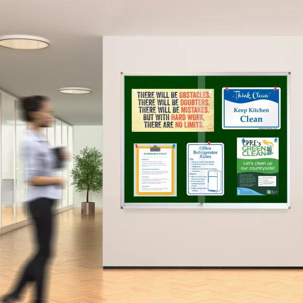 PARROT Display Case Pinning Board 1500 X 1200mm - Green PARROT Display Case Pinning Board 1500 X 1200mm - Green