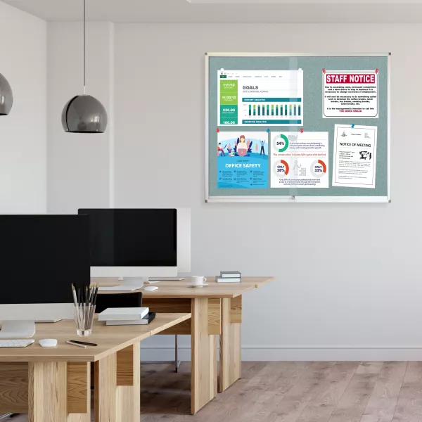 PARROT Display Case Pinning Board 1500 X 1200mm - Grey PARROT Display Case Pinning Board 1500 X 1200mm - Grey