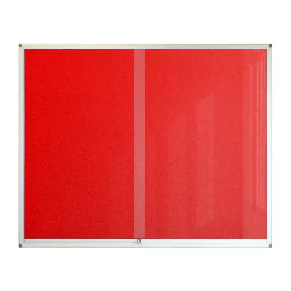 PARROT Display Case Pinning Board 1500 X 1200mm - Red PARROT Display Case Pinning Board 1500 X 1200mm - Red
