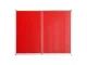 PARROT Display Case Pinning Board 1500 X 1200mm - Red PARROT Display Case Pinning Board 1500 X 1200mm - Red