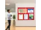 PARROT Display Case Pinning Board 1500 X 1200mm - Red PARROT Display Case Pinning Board 1500 X 1200mm - Red