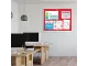 PARROT Display Case Pinning Board 1500 X 1200mm - Red PARROT Display Case Pinning Board 1500 X 1200mm - Red