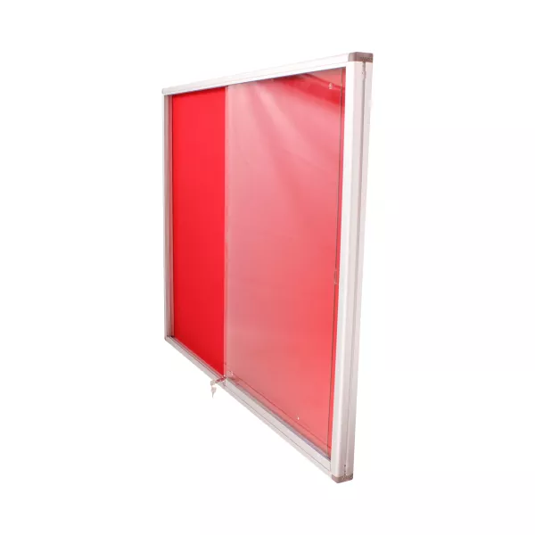 PARROT Display Case Pinning Board 1500 X 1200mm - Red PARROT Display Case Pinning Board 1500 X 1200mm - Red