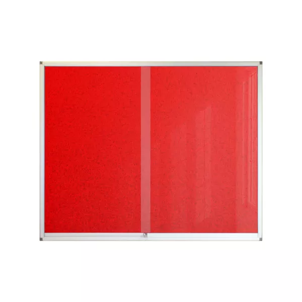 PARROT Display Case Pinning Board 1500 X 1200mm - Red PARROT Display Case Pinning Board 1500 X 1200mm - Red