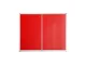 PARROT Display Case Pinning Board 1500 X 1200mm - Red PARROT Display Case Pinning Board 1500 X 1200mm - Red
