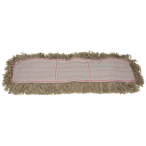 Parrot 600 mm cotton dust mop sweeper sleeve for collecting fine dust on large floor areas