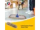 Parrot 600 mm cotton dust mop sweeper sleeve for collecting fine dust on large floor areas