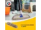 Parrot 600 mm cotton dust mop sweeper sleeve for collecting fine dust on large floor areas