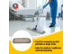 Parrot complete 600 mm cotton dust mop sweeper with aluminium handle and blue frame