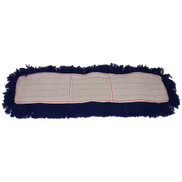 Parrot blue 600 mm acrylic dust mop sweeper sleeve for dry floor cleaning