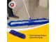Parrot Acrylic Dust Mop Sweeper Sleeve 600 mm Blue Parrot blue 600 mm acrylic dust mop sweeper sleeve for dry floor cleaning