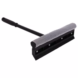 Parrot Squeegee Garage Plastic Front View Parrot Squeegee Garage Plastic shown in front product view with black handle and rubber blade