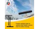 Parrot Squeegee Garage Plastic shown in front product view with black handle and rubber blade