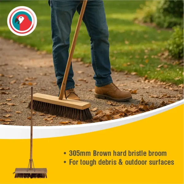 Parrot Platform Broom Brown 305 mm