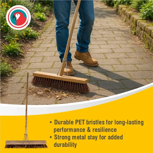 Parrot Platform Broom Brown 600 mm