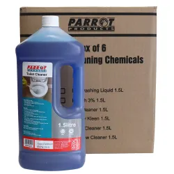 Parrot Toilet Cleaner 1.5 L - Box of 6 Parrot Toilet Cleaner 1.5 L - Box of 6