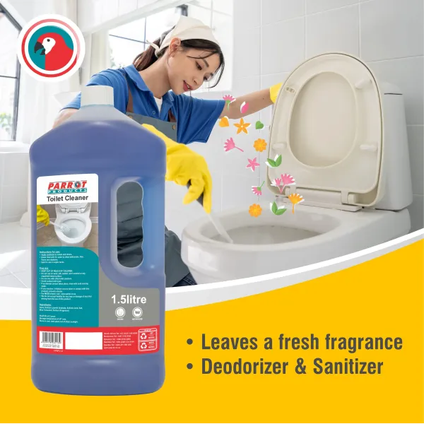 Parrot Toilet Cleaner 1.5 L - Box of 6 Parrot Toilet Cleaner 1.5 L - Box of 6