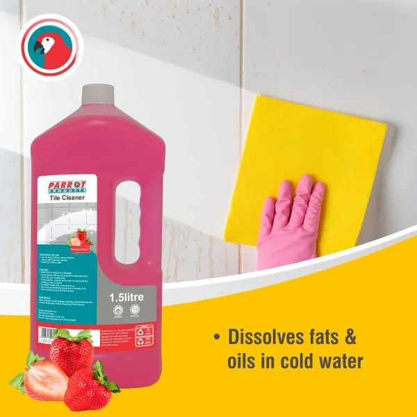Parrot Tile Cleaner Strawberry 1.5 L Parrot Tile Cleaner Strawberry 1.5 L
