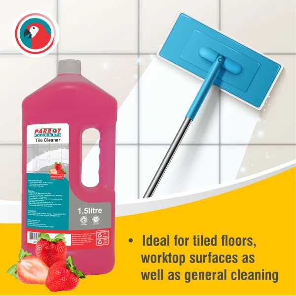 Parrot Tile Cleaner Strawberry 1.5 L Parrot Tile Cleaner Strawberry 1.5 L