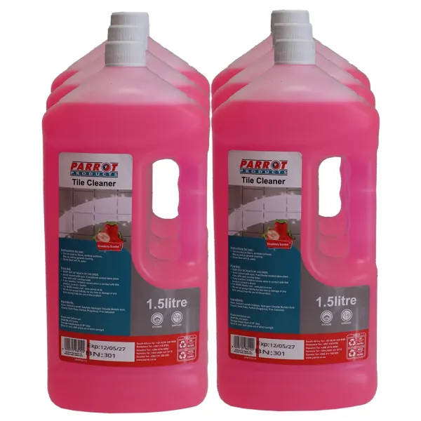 Parrot Tile Cleaner Strawberry 1.5 L - Box of 6