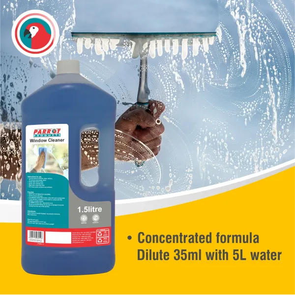 Parrot Window & Glass Cleaner 1.5 L Parrot Window & Glass Cleaner 1.5 L