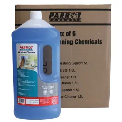 Parrot Window & Glass Cleaner 1.5 L - Box of 6